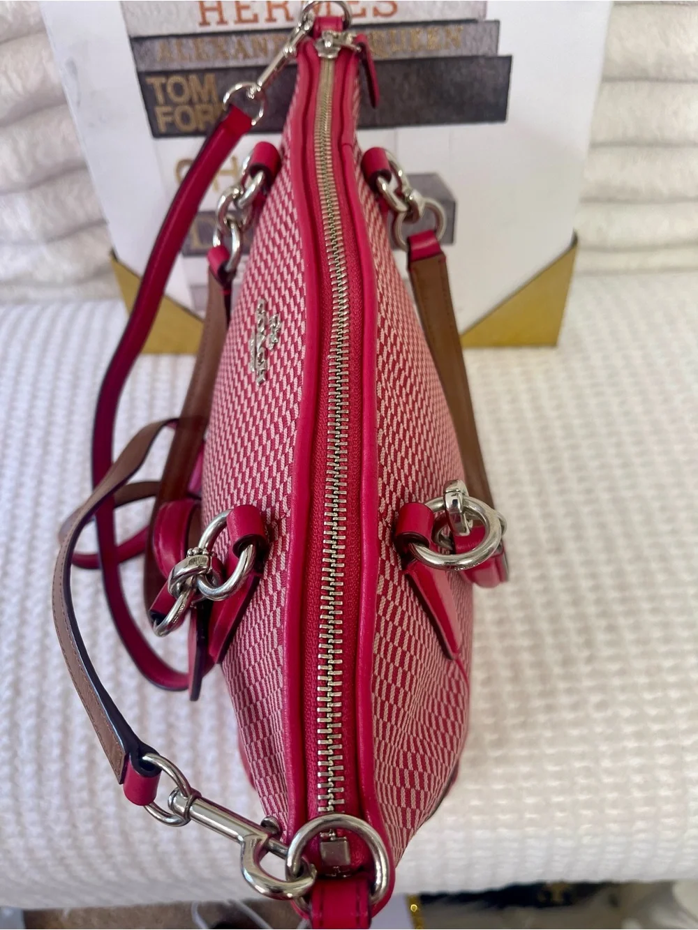 2017 Coach Kelsey Satchel with Removable Crossbody Strap